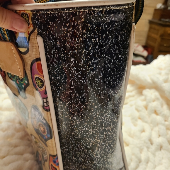 Consuela Multicolor Skull Print Tote Bag - Picture 2 of 6